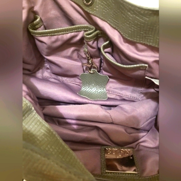 Kooba Jonnie Grey Textured Leather Tote - Picture 4 of 6